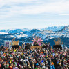 Beim Rave on Snow wird nicht nur im Tal, sondern auch am Berg getanzt und gefeiert.