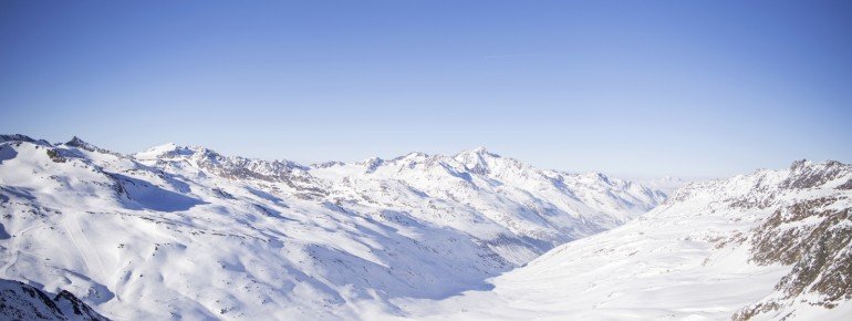 Der Schnalstaler Gletscher liegt auf 3.200 Metern.