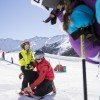 Im Tiroli Kinderland lernen die Kids das ABC des Wintersports.