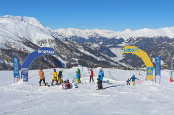 Funline und Snowpark - beliebte Attraktionen in Schöneben