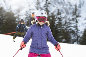 Das Skigebiet ist besonders bei Familien beliebt.
