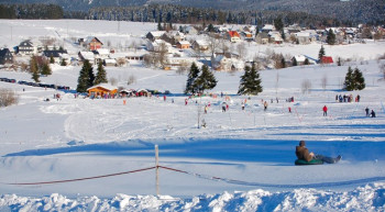 Wintersportgebiet "Dürre Fichte" in Siegmundsburg