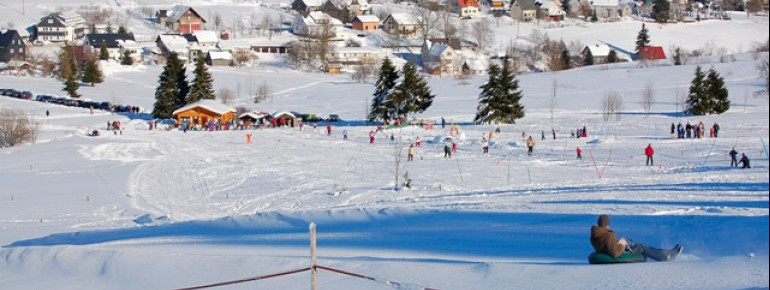 Wintersportgebiet "Dürre Fichte" in Siegmundsburg