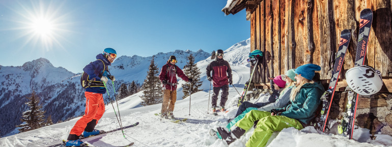 Egal ob Anfänger oder Fortgeschrittener, im Ski Juwel werden alle Mitglieder einer Reisegruppe glücklich.