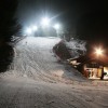 Eine der zahlreichen Flutlichtabfahrten im Skiliftkarussel Winterberg.