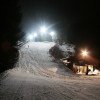 Eine der zahlreichen Flutlichtabfahrten im Skiliftkarussel Winterberg.