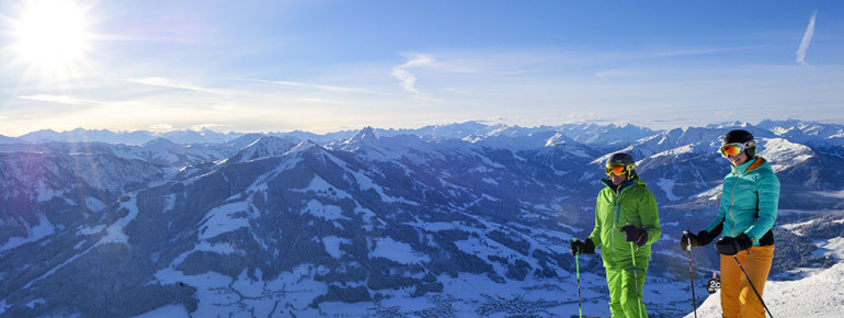 Skifahren in einem der größten und modernsten Skigebiet weltweit