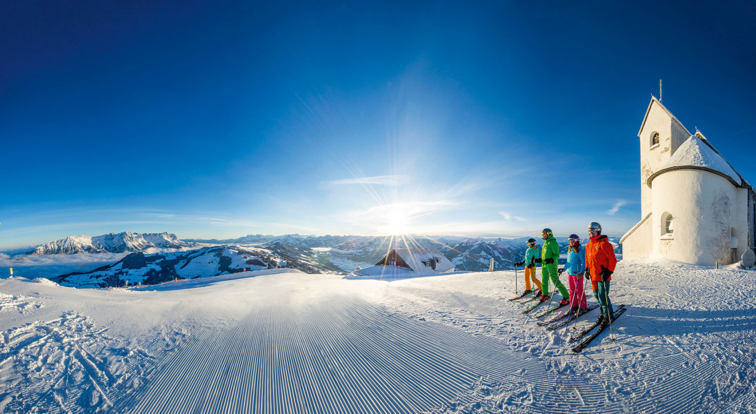 Die SkiWelt Wilder Kaiser - Brixental gehört zu den größten Skigebieten der Welt.