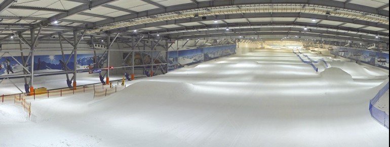 Pistenplan Skihalle SnowWorld Bispingen