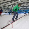 Freestyler fühlen sich im Snow Park wohl, wo sie ihre Fähigkeiten an Obstacles beweisen können