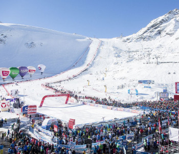 Das Highlight des Jahres in Sölden: der Weltcup-Auftakt Ende Oktober.