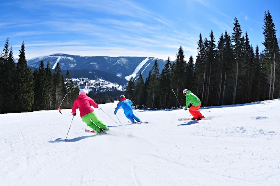 25 Pistenkilometer warten auf Skifahrer und Snowboarder.