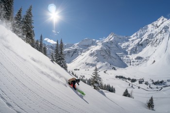 Über 7 Kilometer an Skirouten erwarten Freerider in Sportgastein.