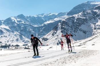 Wegen seiner Schneesicherheit ist Sportgastein auch bei Langläufern beliebt.