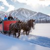 In Sun Valley werden auch Fahrten mit den Pferdeschlitten angeboten.