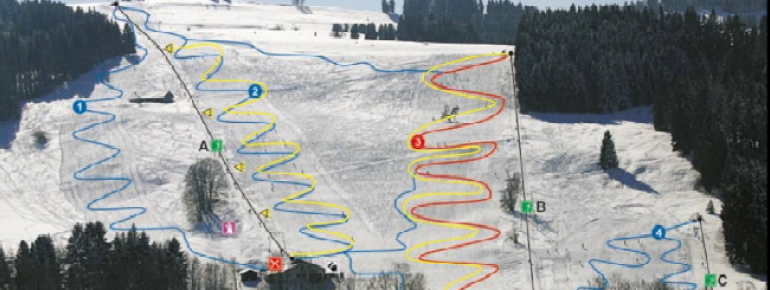 Pistenplan Thalerhöhe Skilifte