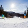 Zwei Snowparks mit rund 30 Obstacles stehen Freestylern zur Verfügung