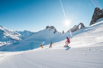 Ein Traum in Weiß erwartet die Wintersportler auf 300 Pistenkilometer.