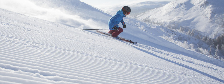 Vemdalsskalet ist eines der größten Skigebiete Schwedens.