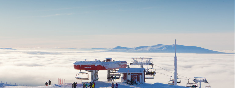 Insgesamt 35 Lifte gibt es im Skigebiet.