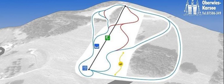 Pistenplan Skilift Karsee