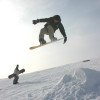 Nicht nur Skifahrer, sondern auch Snowboarder fühlen sich in der FORT FUN Winterwelt pudelwohl.