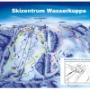 Pistenplan- Skigebiet Wasserkuppe in Hessen