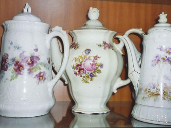 Zirka 1.400 verschiedene Kaffeekannen gibt es im Kaffeekannen Museum in Spital am Pyhrn zu sehen.