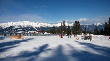 Familienspaß im Übungsgelände an der Rosenalm