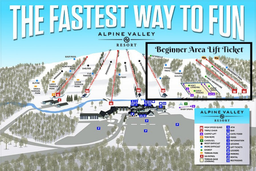 Alpine Valley Resort WI • Ski Holiday • Reviews • Skiing