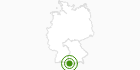 Langlaufgebiet Hörnerdörfer im Allgäu: Position auf der Karte