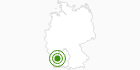 Langlaufgebiet Herrenwies am Mehliskopf im Schwarzwald: Position auf der Karte