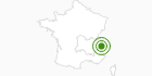 Webcam Val d'Isère: Solaise in Savoyen: Position auf der Karte