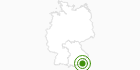 Langlaufgebiet Inzell Oberbayern - Bayerische Alpen: Position auf der Karte