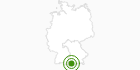 Langlaufgebiet Buching - Halblech - Trauchgau im Allgäu: Position auf der Karte