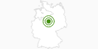 Langlaufgebiet Clausthal - Zellerfeld im Harz: Position auf der Karte
