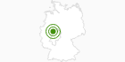 Langlaufgebiet Willingen Sauerland Hessen: Position auf der Karte