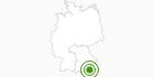 Langlaufgebiet Ruhpolding Oberbayern - Bayerische Alpen: Position auf der Karte
