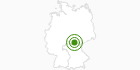 Langlaufgebiet Tettau im Frankenwald: Position auf der Karte
