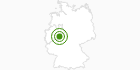 Langlaufgebiet Züschen im Sauerland: Position auf der Karte