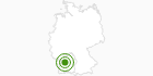 Langlaufgebiet Schömberg im Schwarzwald: Position auf der Karte