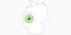 Langlaufgebiet Rothaarloipe - Schanze/Jagdhaus im Sauerland: Position auf der Karte