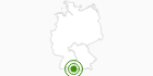 Langlaufgebiet Scheidegg im Allgäu: Position auf der Karte