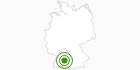 Langlaufgebiet Münsingen Dottingen Schwäbische Alb: Position auf der Karte