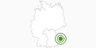 Langlaufgebiet Mitterdorf - Mitterfirmiansreut Bayerischer Wald: Position auf der Karte