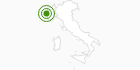 Langlaufgebiet Claviere in Turin: Position auf der Karte
