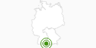 Langlaufgebiet Isny - Maierhöfen im Allgäu: Position auf der Karte