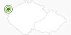 Langlaufgebiet Bublava Erzgebirge Krusne hory: Position auf der Karte