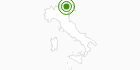 Langlaufgebiet San Martino di Castrozza - Passo Rolle in San Martino, Primiero, Vanoi: Position auf der Karte