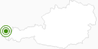 Langlaufgebiet Mellau im Bregenzerwald: Position auf der Karte